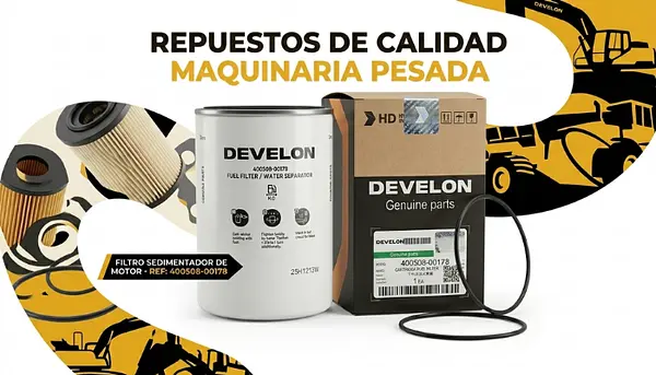 Guía Técnica del Filtro Sedimentador de Motor 400508-00178
